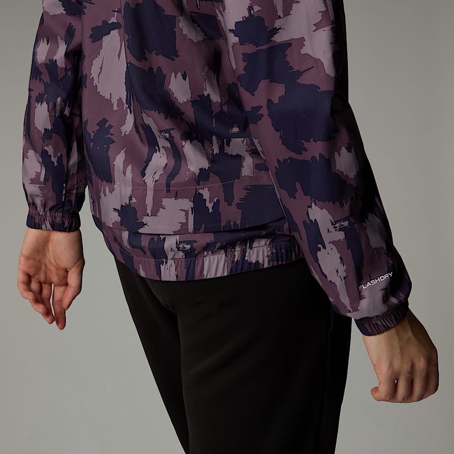 Corta-Vento The North Face Mountain Athletics Printed Track Feminino Roxo | NF0A50B3T