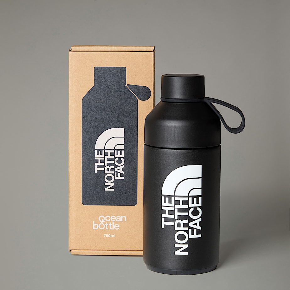 Garrafas de água The North Face X Ocean Bottle 0.65L Feminino Pretas | NF0A27E4D