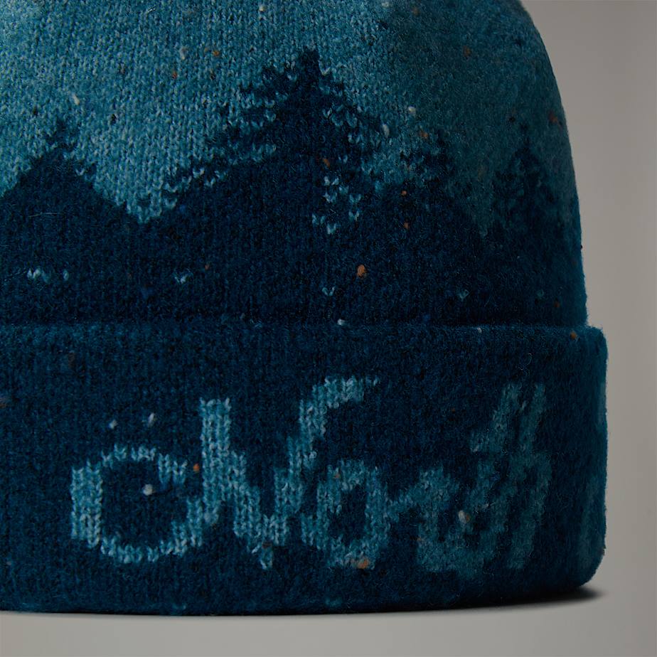 Gorro The North Face Cabin Mountainscape Masculino Azuis | NF0A62X7C