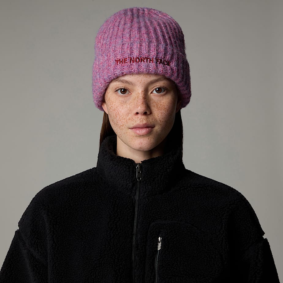 Gorro The North Face Fohair Cabin Feminino Roxo | NF0A59D1J
