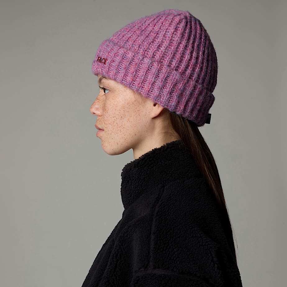 Gorro The North Face Fohair Cabin Feminino Roxo | NF0A59D1J