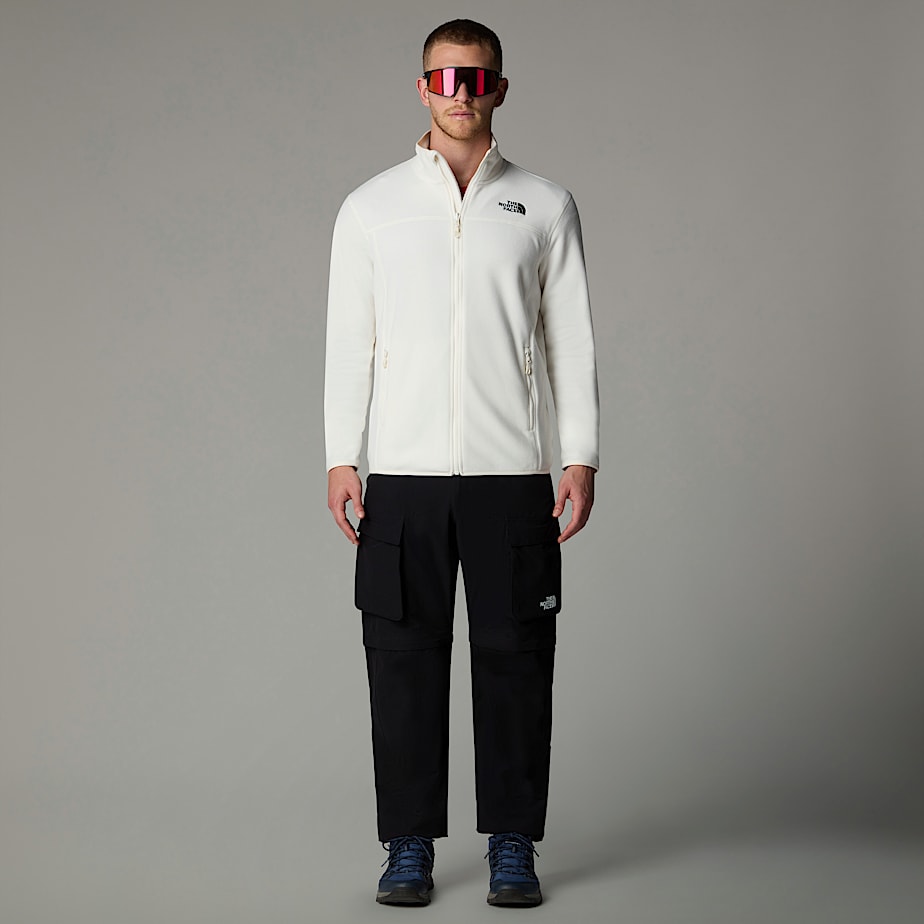 Jaquetas De Lã The North Face 100 Glacier Full-Zip Masculino Branco | NF0A15B3U