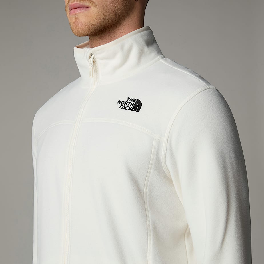 Jaquetas De Lã The North Face 100 Glacier Full-Zip Masculino Branco | NF0A15B3U