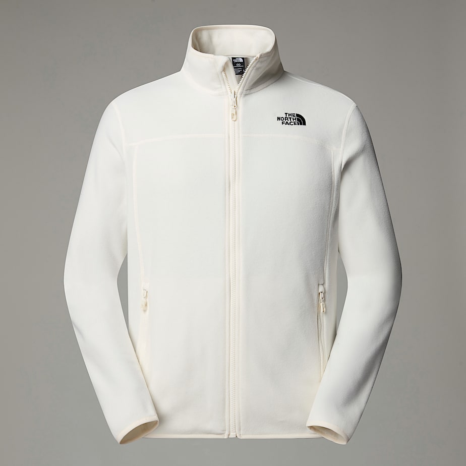 Jaquetas De Lã The North Face 100 Glacier Full-Zip Masculino Branco | NF0A15B3U