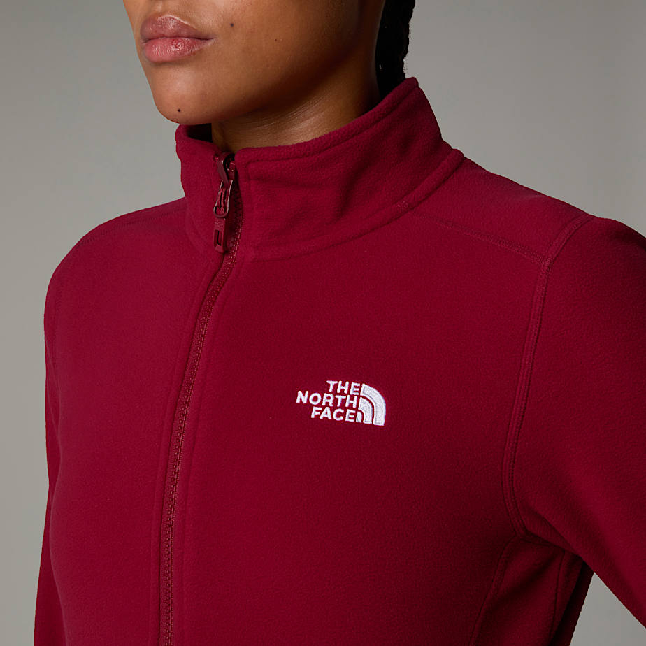 Jaquetas De Lã The North Face 100 Glacier Full-Zip Feminino Vermelhas | NF0A75C1G