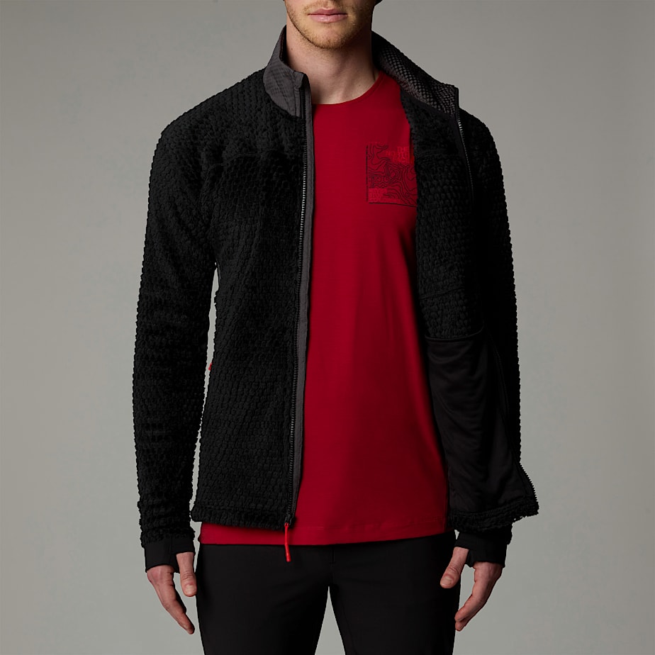 Jaquetas De Lã The North Face Alpedge Polartec® High Loft™ Masculino Pretas | NF0A30U8T