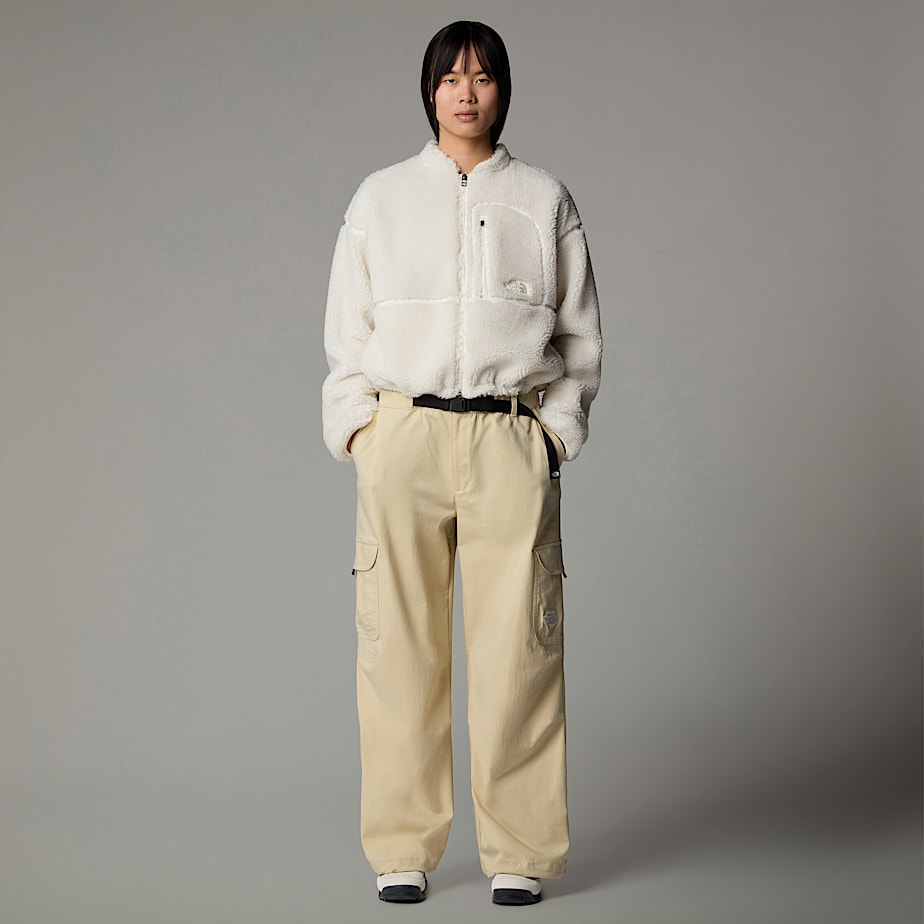 Jaquetas De Lã The North Face Extreme Pile Full-Zip Feminino Branco | NF0A38Z0I