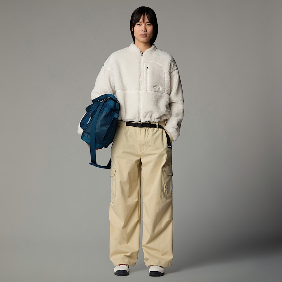 Jaquetas De Lã The North Face Extreme Pile Full-Zip Feminino Branco | NF0A38Z0I