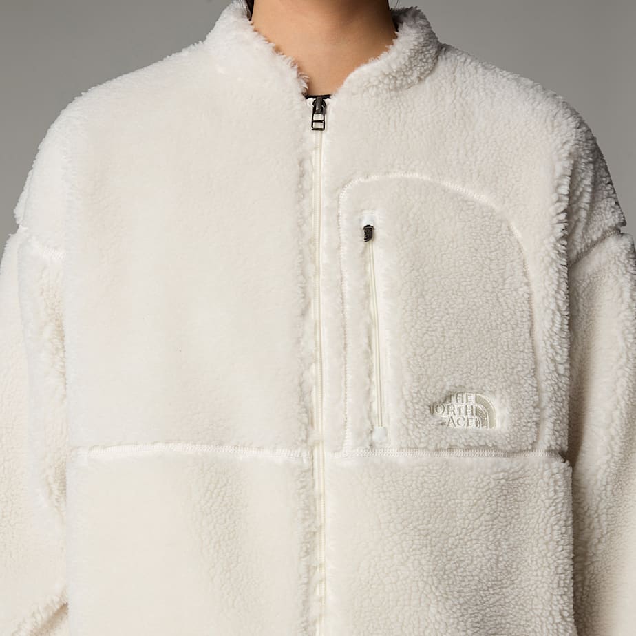 Jaquetas De Lã The North Face Extreme Pile Full-Zip Feminino Branco | NF0A38Z0I