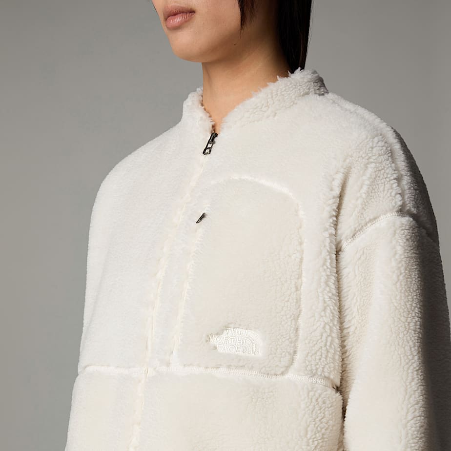 Jaquetas De Lã The North Face Extreme Pile Full-Zip Feminino Branco | NF0A38Z0I
