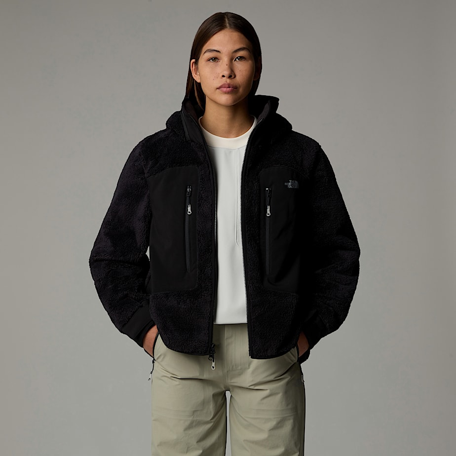 Jaquetas De Lã The North Face Fleece Full-Zip Feminino Pretas | NF0A45X9C