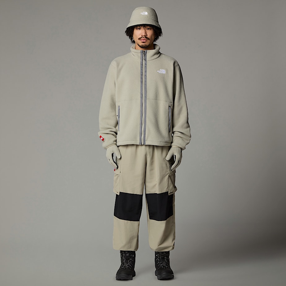Jaquetas De Lã The North Face Fleeski Full-Zip Masculino Cinzentas | NF0A94W2R
