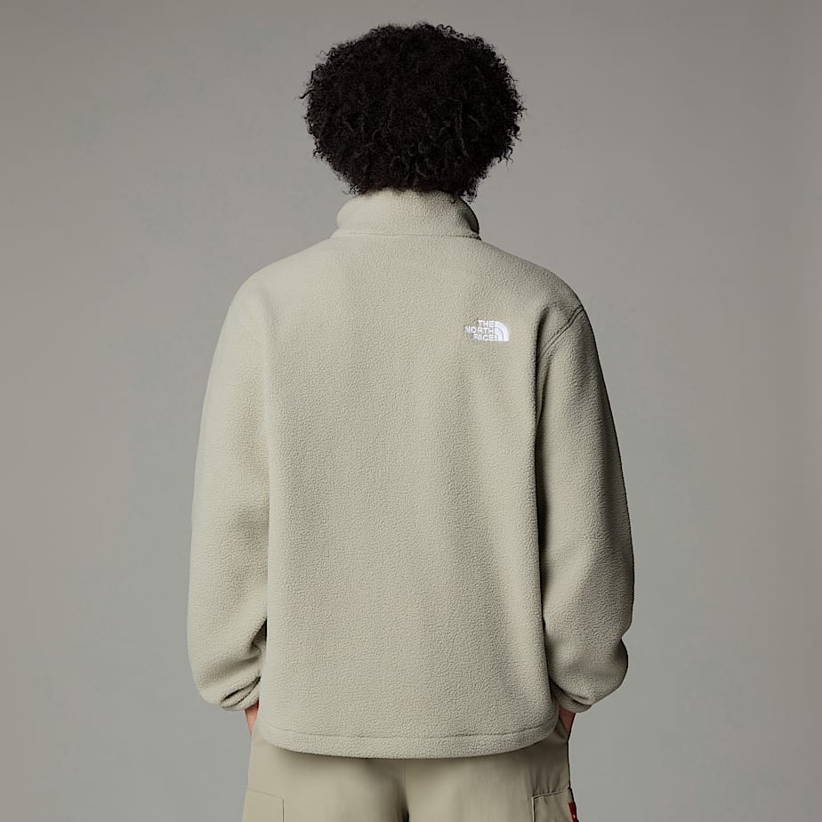 Jaquetas De Lã The North Face Fleeski Full-Zip Masculino Cinzentas | NF0A94W2R