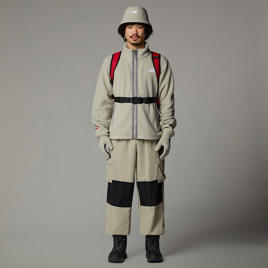 Jaquetas De Lã The North Face Fleeski Full-Zip Masculino Cinzentas | NF0A94W2R