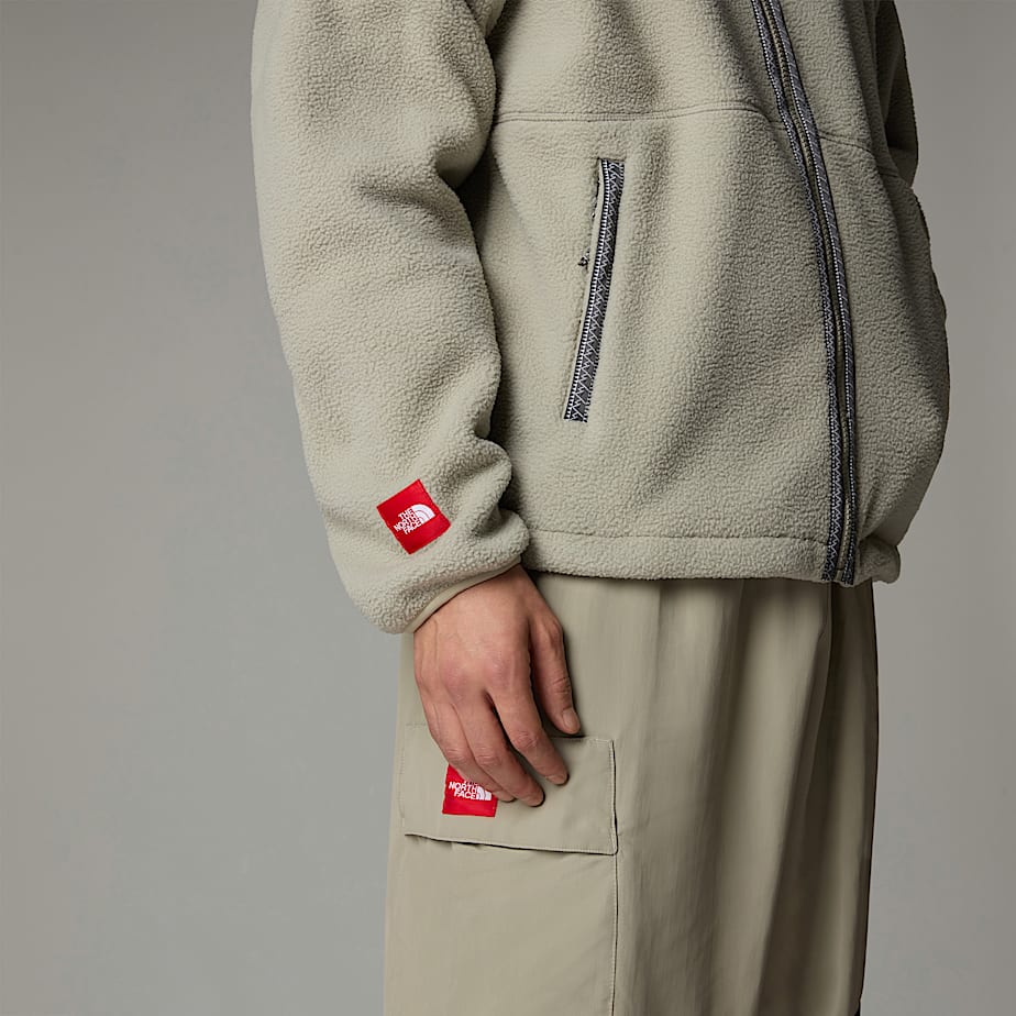 Jaquetas De Lã The North Face Fleeski Full-Zip Masculino Cinzentas | NF0A94W2R