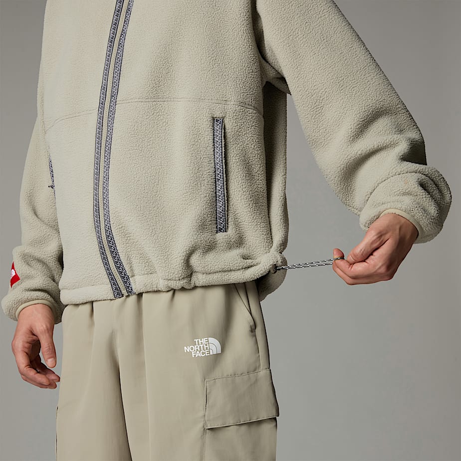 Jaquetas De Lã The North Face Fleeski Full-Zip Masculino Cinzentas | NF0A94W2R