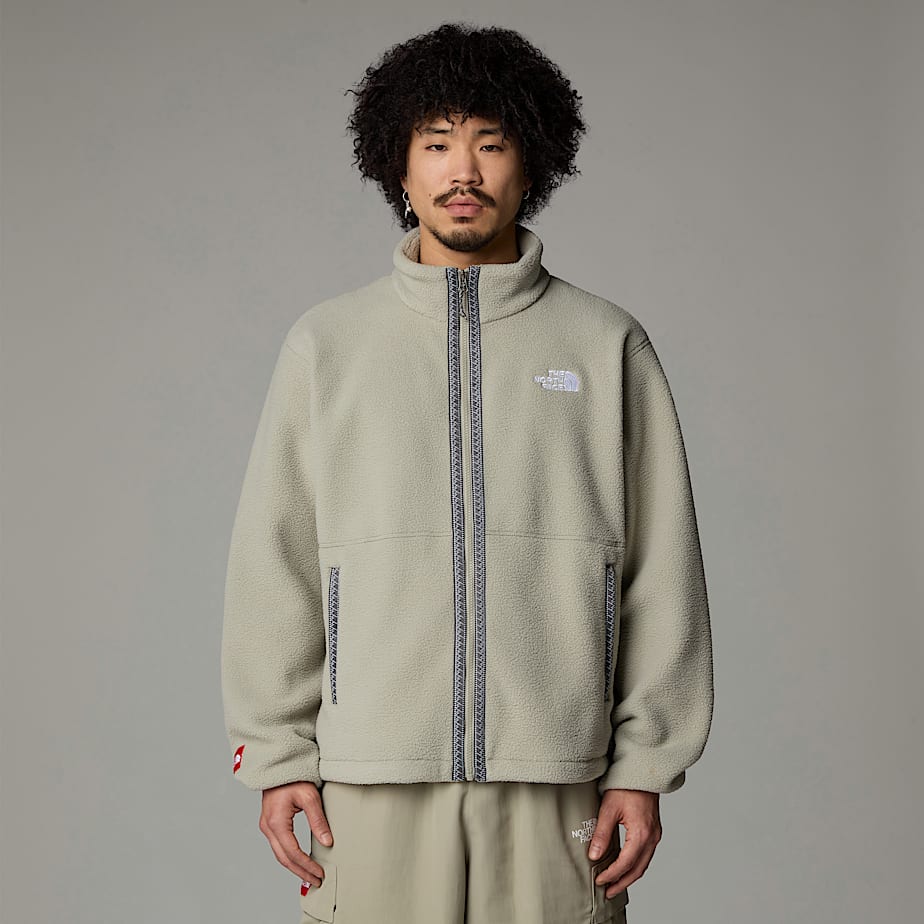 Jaquetas De Lã The North Face Fleeski Full-Zip Masculino Cinzentas | NF0A94W2R