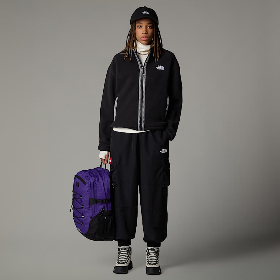 Jaquetas De Lã The North Face Fleeski Full-Zip Feminino Pretas | NF0A06J9K