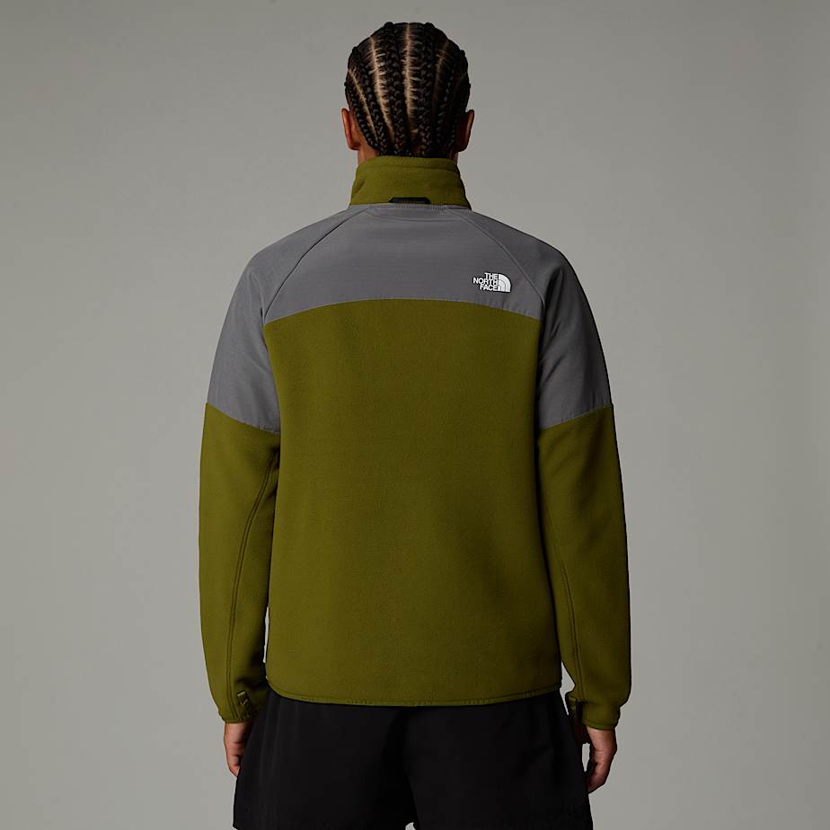 Jaquetas De Lã The North Face Glacier Heavyweight Full-Zip Feminino Verde Oliva | NF0A63Y9D