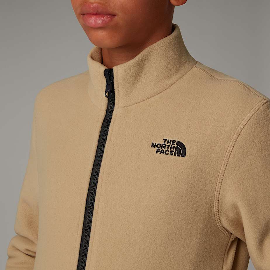 Jaquetas De Lã The North Face Glacier Zip-In Criança Caqui | NF0A82E3P