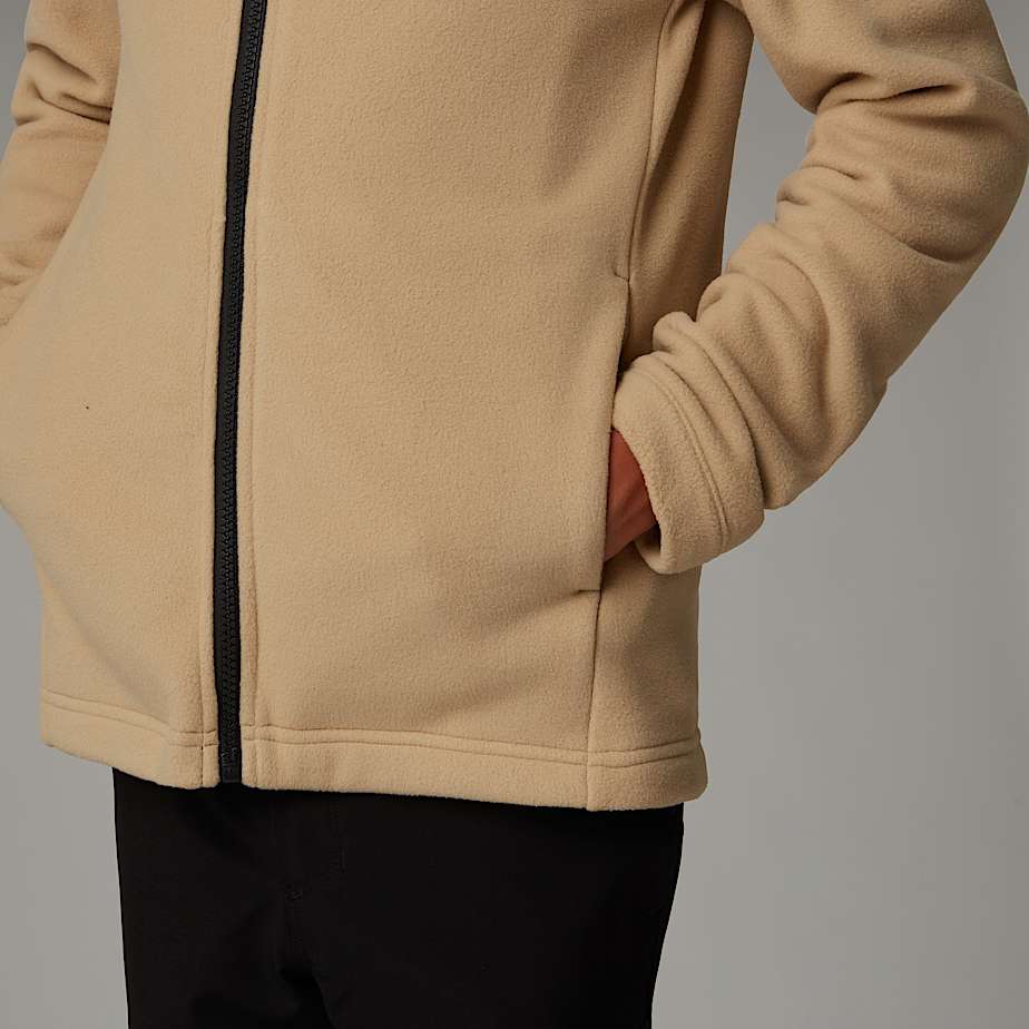 Jaquetas De Lã The North Face Glacier Zip-In Criança Caqui | NF0A82E3P