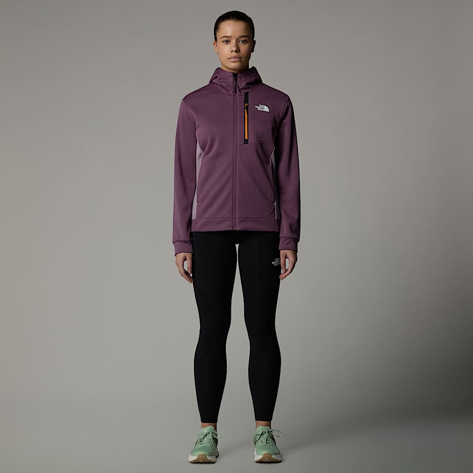 Jaquetas De Lã The North Face Mountain Athletics Full-Zip Feminino Roxo | NF0A44G6M
