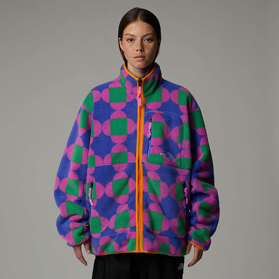 Jaquetas De Lã The North Face X Yinka Ilori Printed Reversible Masculino Azuis | NF0A26C2S