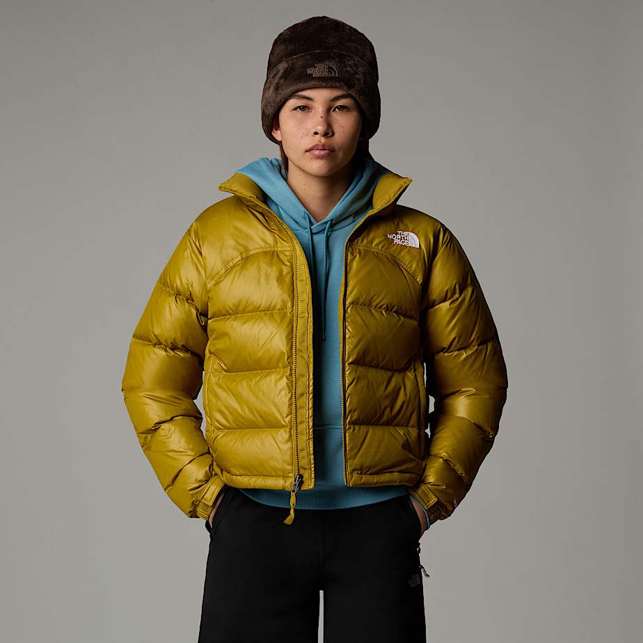 Jaquetas The North Face 2000 Retro Nuptse Feminino Verde Oliva | NF0A27Z6S