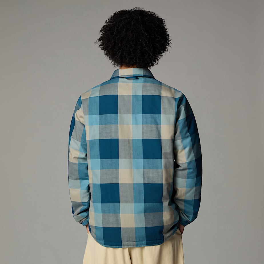 Jaquetas The North Face Afterburner Insulated Flannel Masculino Azul Marinho | NF0A36W1P