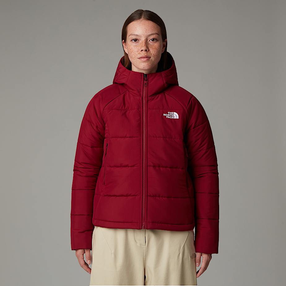Jaquetas The North Face Circular Synthetic Hooded Feminino Vermelhas | NF0A49O6W