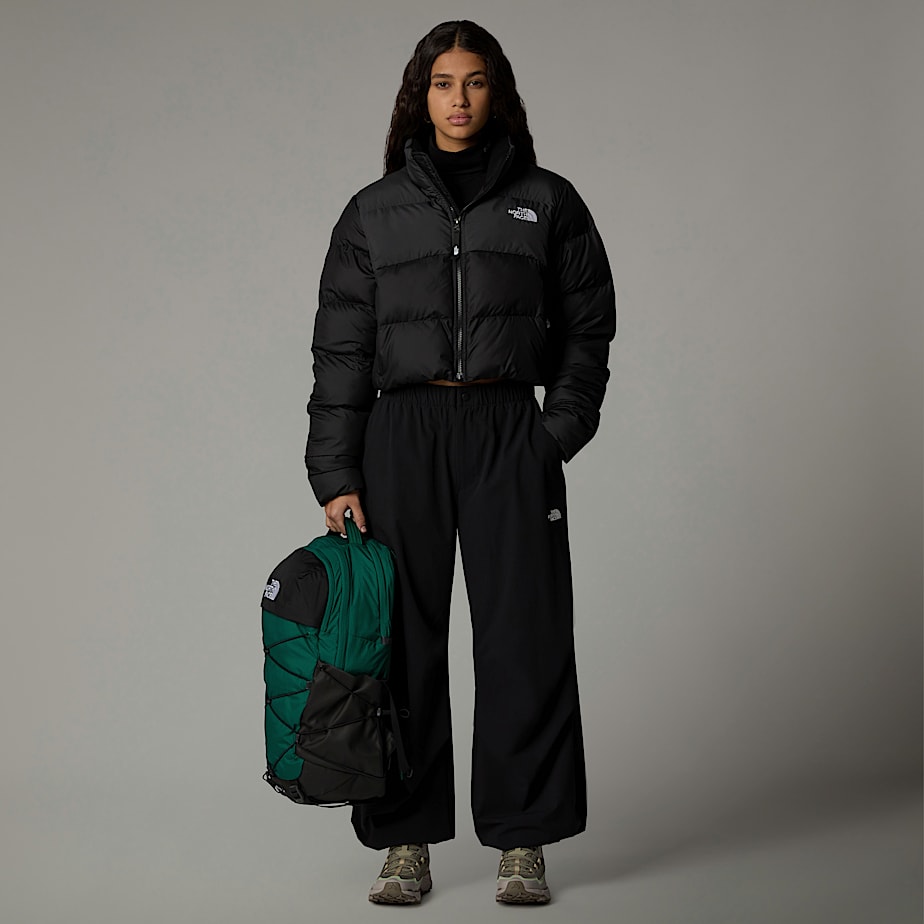 Jaquetas The North Face Cropped Saikuru Feminino Pretas | NF0A06A9O