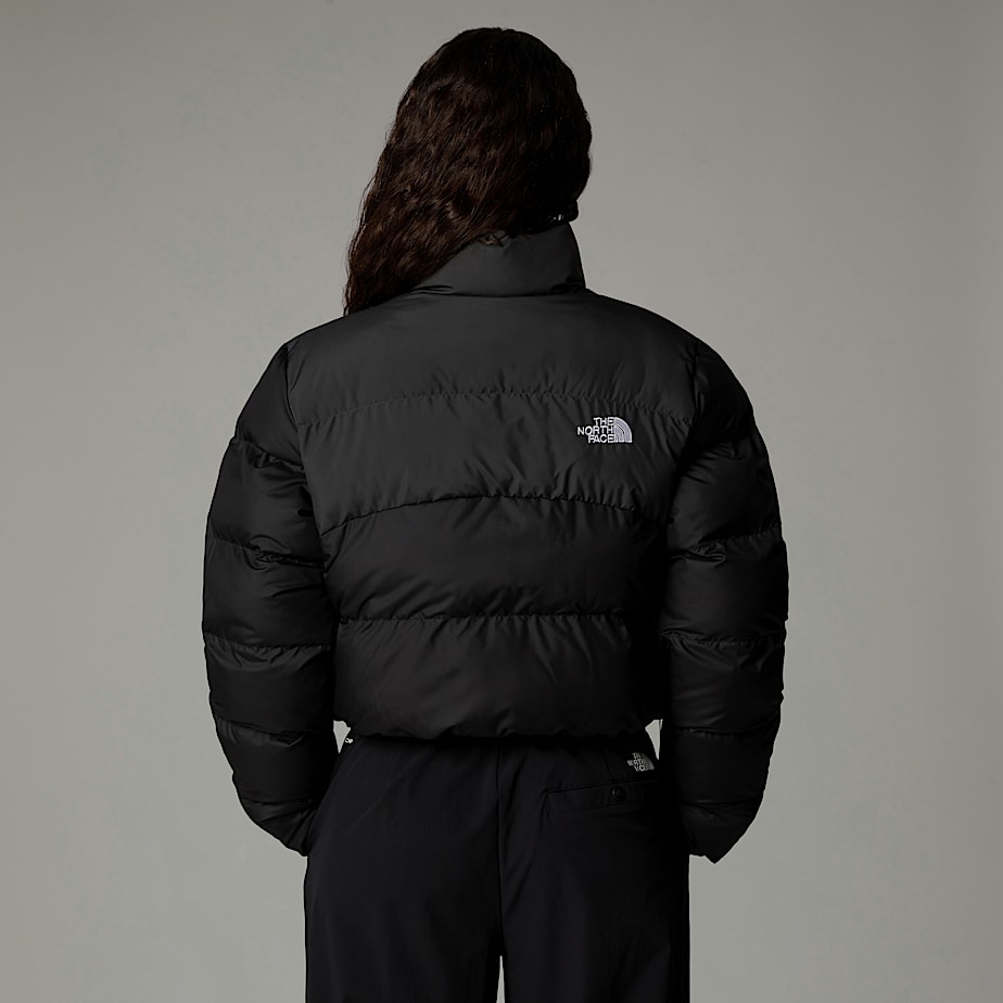 Jaquetas The North Face Cropped Saikuru Feminino Pretas | NF0A06A9O