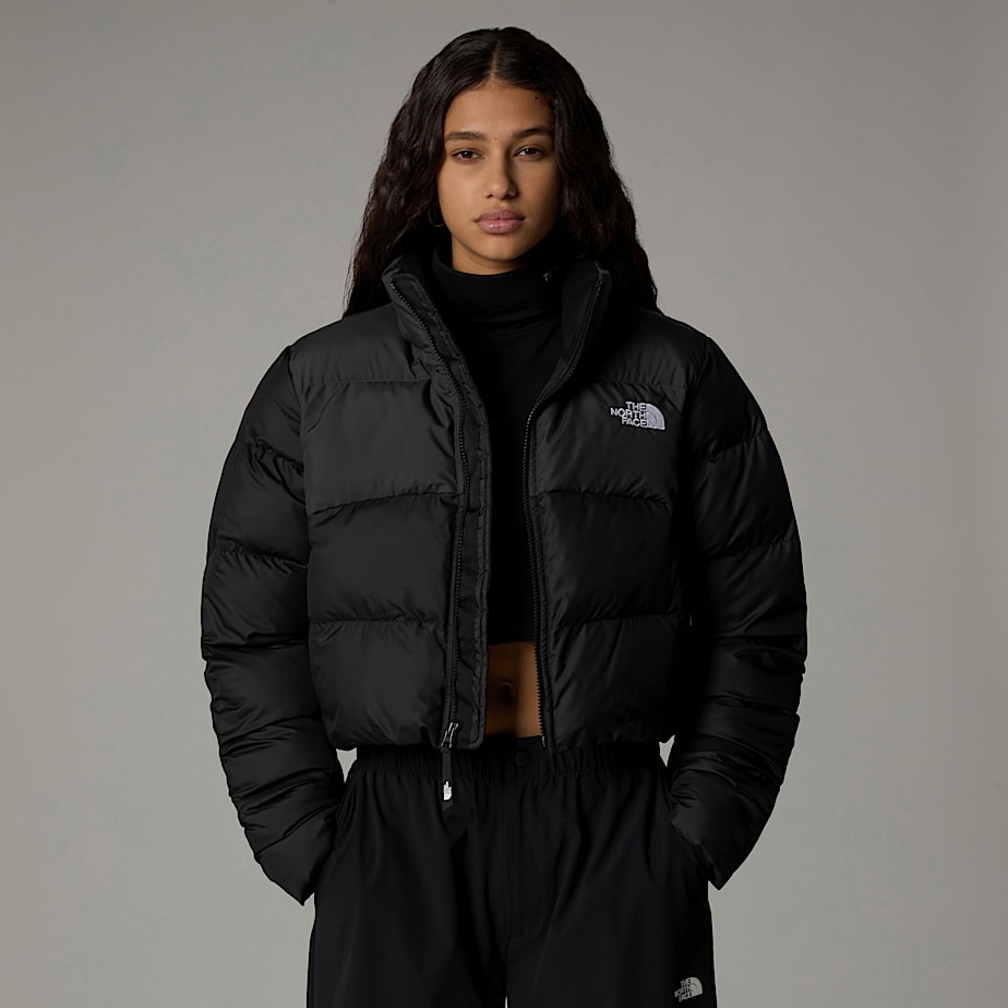 Jaquetas The North Face Cropped Saikuru Feminino Pretas | NF0A06A9O