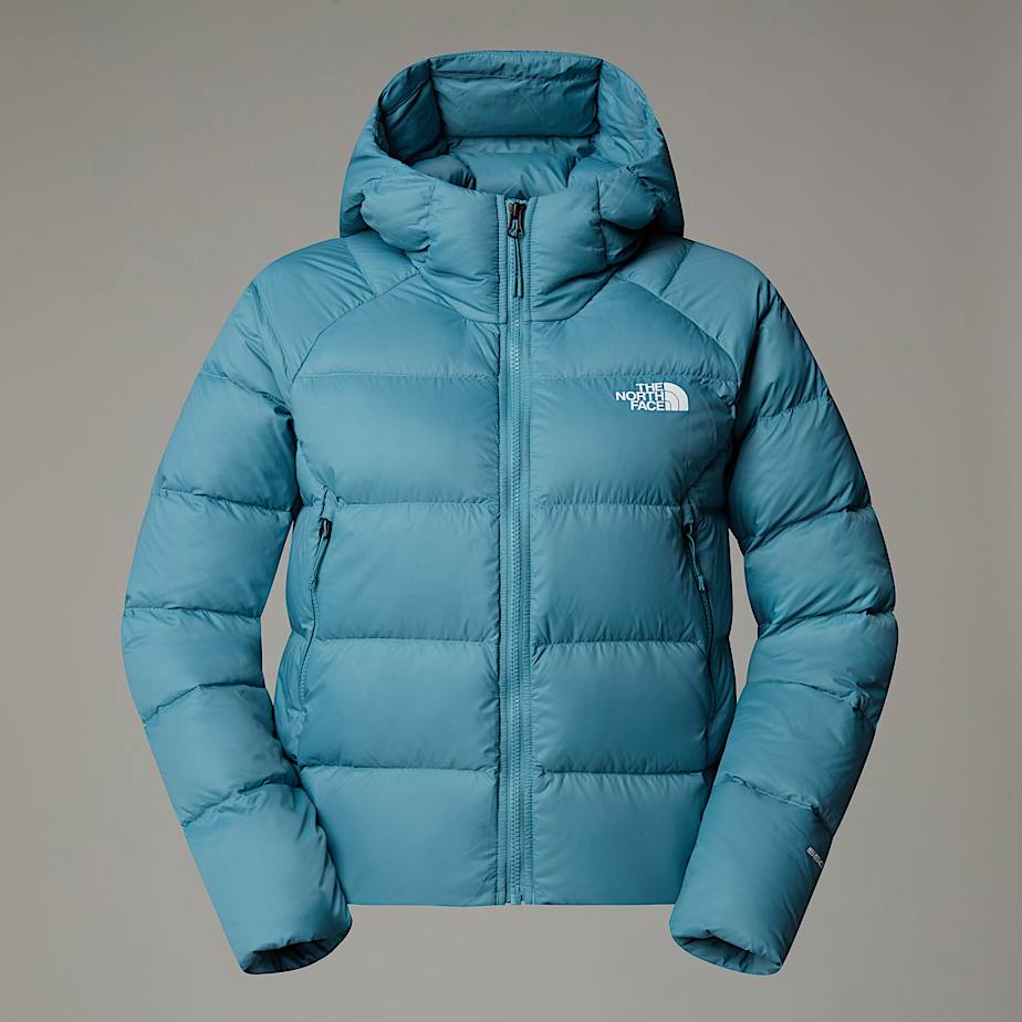 Jaquetas The North Face Hyalite Down Hooded Feminino Azuis | NF0A01A4P