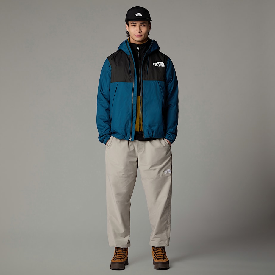 Jaquetas The North Face New Mountain Q Masculino Azul Marinho | NF0A17T1Z