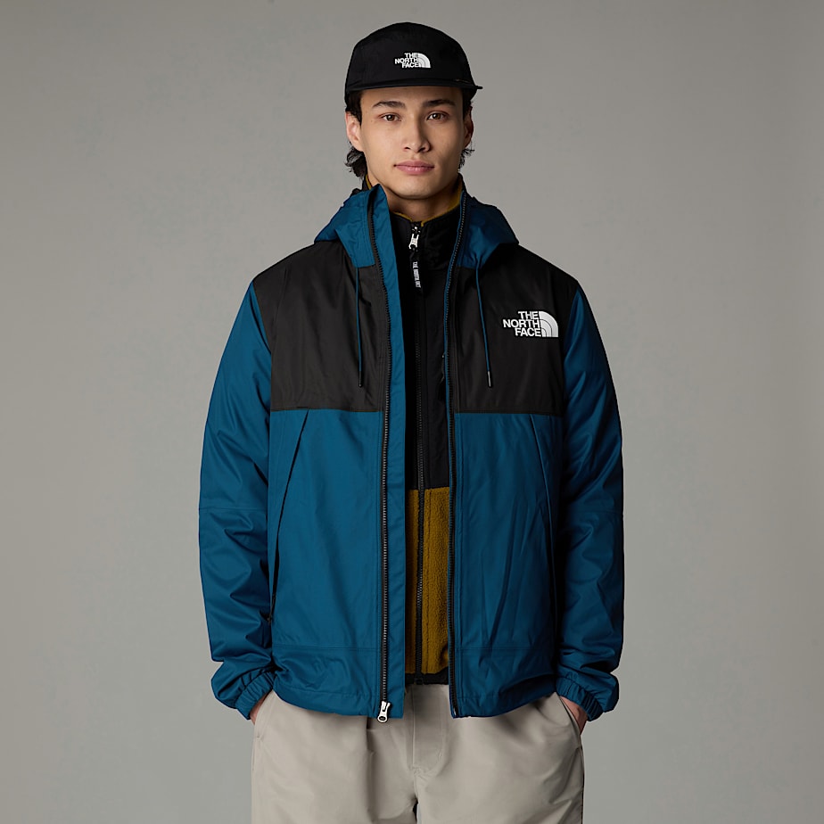 Jaquetas The North Face New Mountain Q Masculino Azul Marinho | NF0A17T1Z