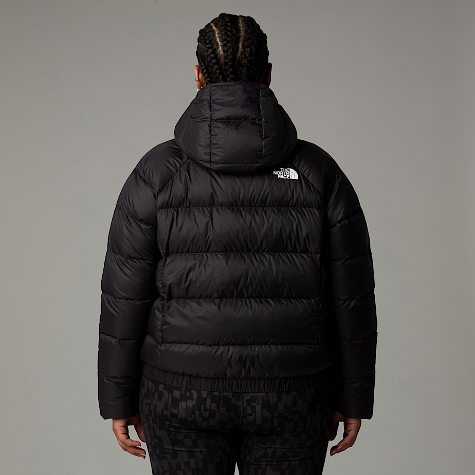 Jaquetas The North Face Plus Size Hyalite Down Hooded Feminino Pretas | NF0A08I8L
