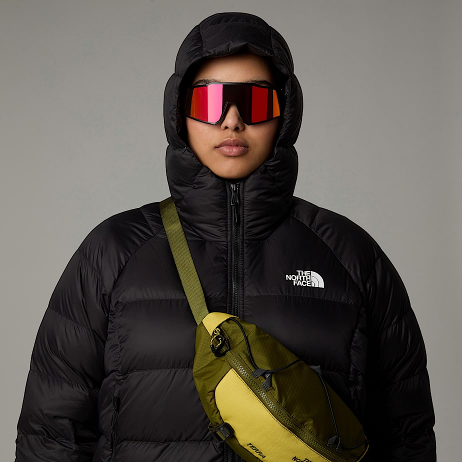 Jaquetas The North Face Plus Size Hyalite Down Hooded Feminino Pretas | NF0A08I8L