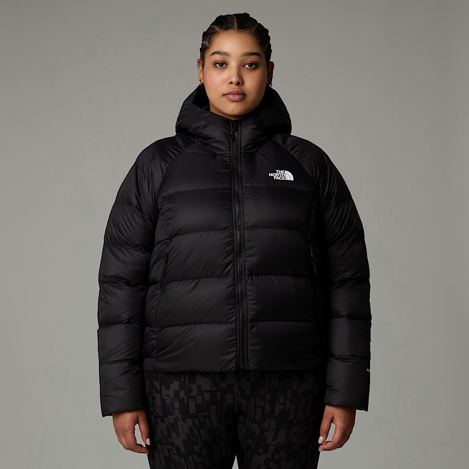 Jaquetas The North Face Plus Size Hyalite Down Hooded Feminino Pretas | NF0A08I8L