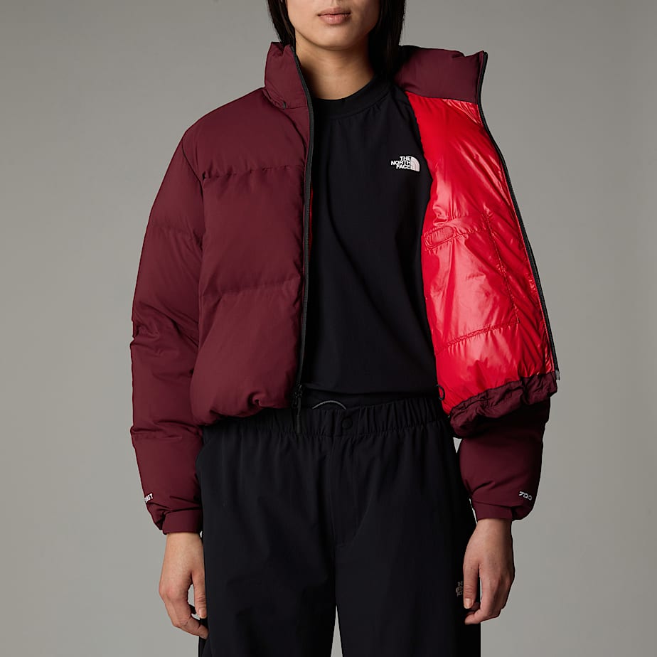 Jaquetas The North Face RMST Convertible Nuptse Feminino Vermelhas | NF0A90P5J
