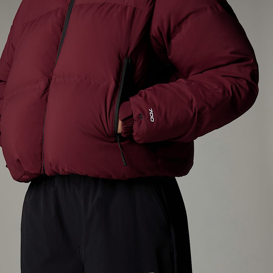 Jaquetas The North Face RMST Convertible Nuptse Feminino Vermelhas | NF0A90P5J