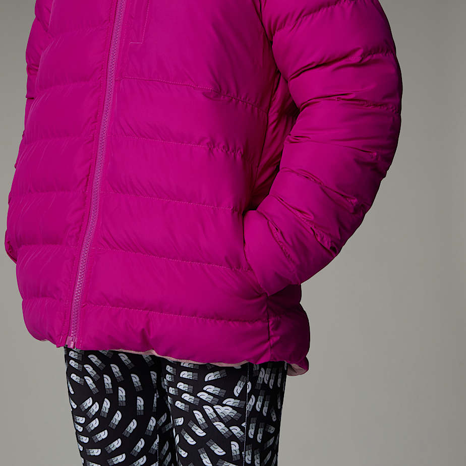 Jaquetas The North Face Reversible Perrito Criança Fucsia | NF0A48G0I