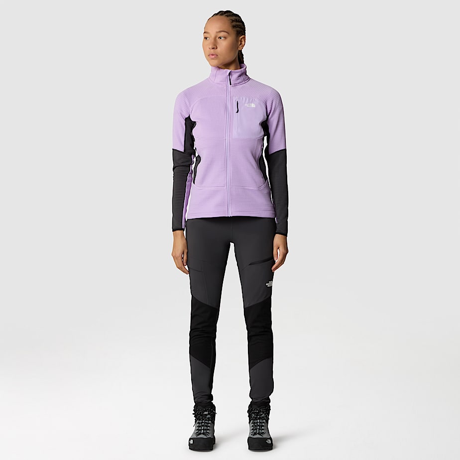 Jaquetas The North Face Stormgap Power Grid™ Feminino Roxo | NF0A14T9C