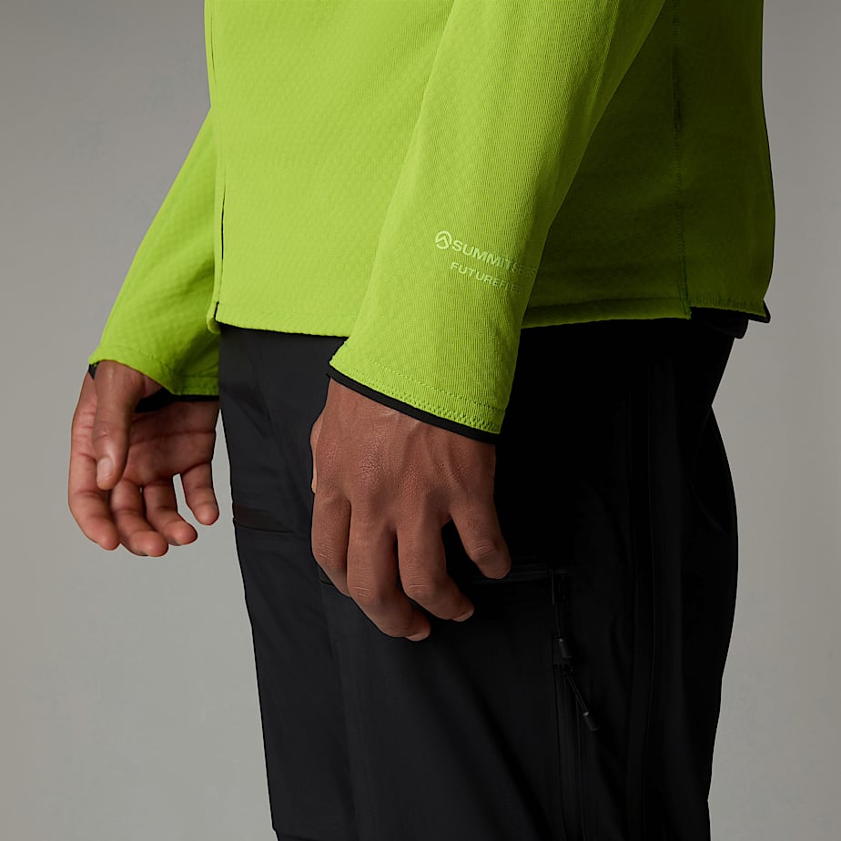 Jaquetas The North Face Summit Series™ FUTUREFLEECE™ Hooded Masculino Verdes | NF0A63B5N