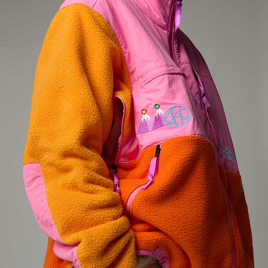 Jaquetas The North Face X Yinka Ilori Retro Denali Masculino Laranja | NF0A07F8S