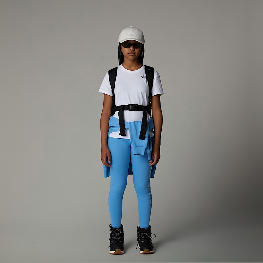 Leggings The North Face Vertical Graphic Criança Azuis | NF0A76Y2B