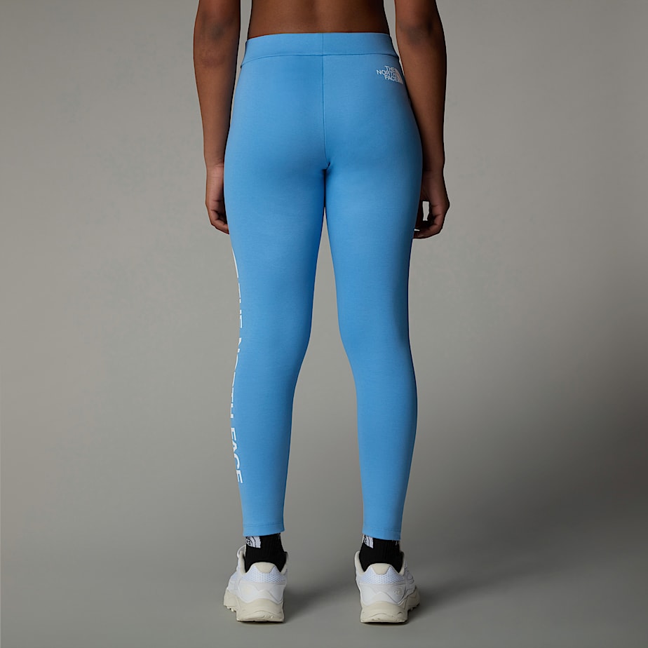 Leggings The North Face Vertical Graphic Criança Azuis | NF0A76Y2B