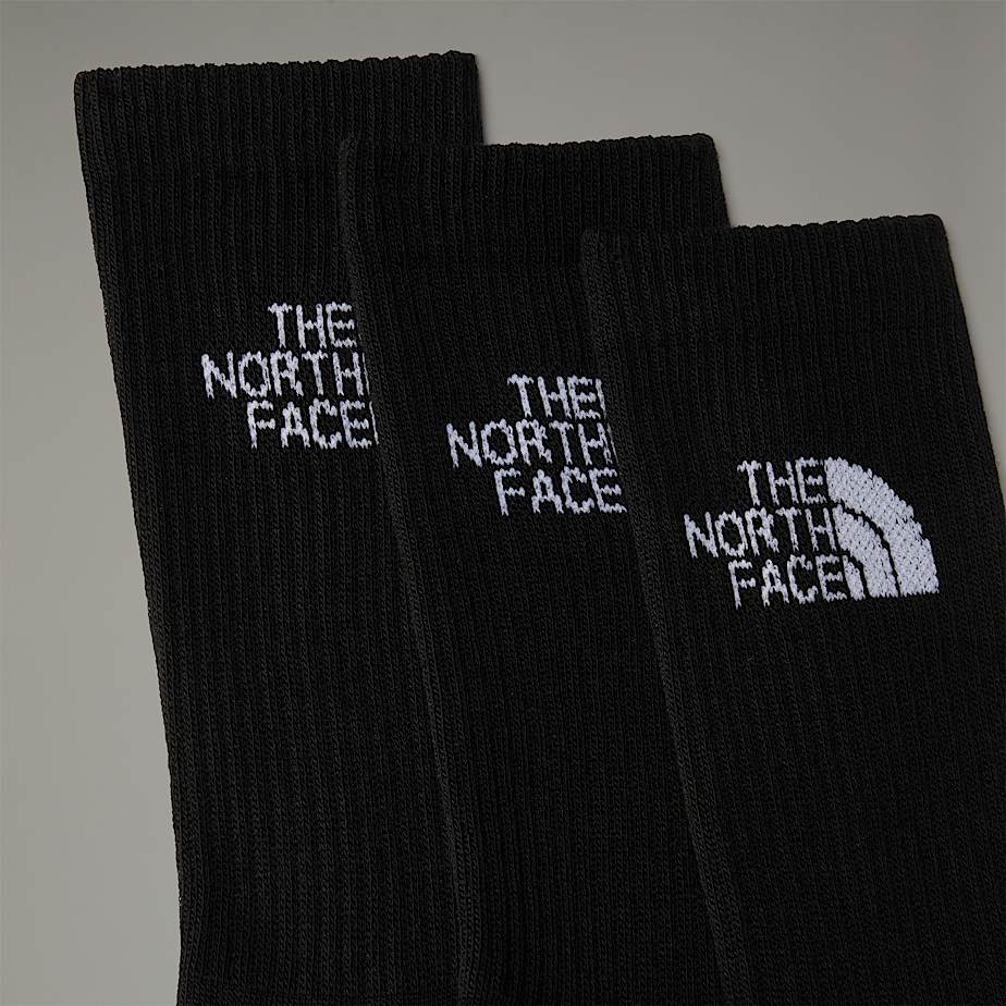 Meias The North Face Multi Sport Cushion Crew Masculino Pretas | NF0A09L7B