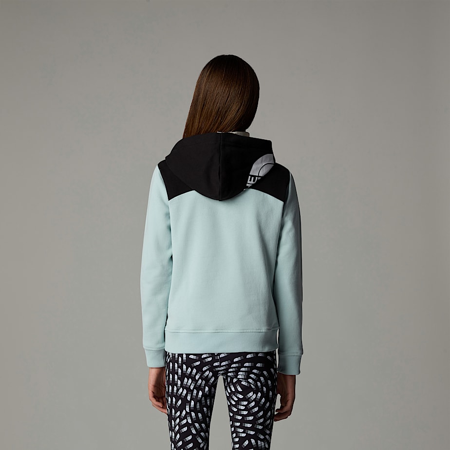 Moletom com Capuz The North Face Back Logo Relaxed Criança Turquesa | NF0A93X4V