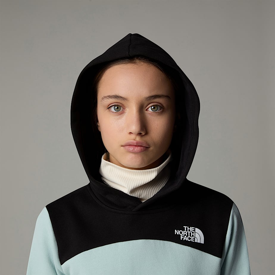 Moletom com Capuz The North Face Back Logo Relaxed Criança Turquesa | NF0A93X4V